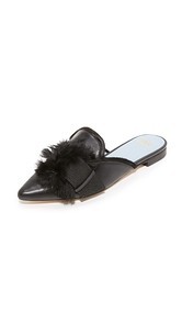 Frances Valentine Paulette Fur Mules