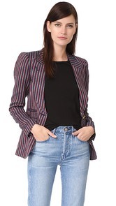 SMYTHE Peaked Lapel Blazer