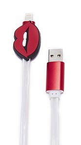 Iphoria Red Lips Lightning Cable