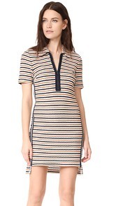 Veronica Beard Shay Polo Neck Dress