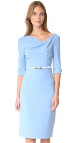Black Halo 3/4 Sleeve Jackie O Dress