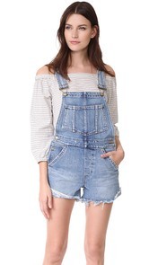 Joes Jeans x Taylor Hill The Short Overalls