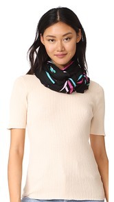 Kate Spade New York Small Hummingbird Oblong Scarf