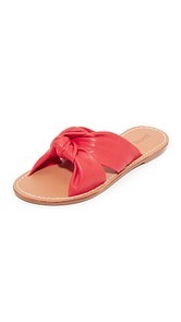 Soludos Knotted Slide Sandals