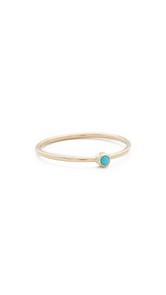 Zoe Chicco 14k Gold Tiny Turquoise Ring
