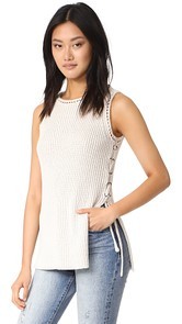 cupcakes and cashmere Paxton Rib Tank
