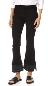Rag & Bone/JEAN Crop Flare Jeans