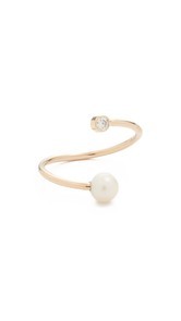 Zoe Chicco 14k Gold Freshwater Cultured Pearl Statement Ring
