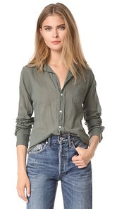 Frank &amp; Eileen Barry Button Down Blouse