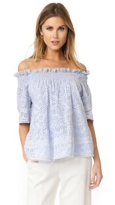 Needle &amp; Thread Off the Shoulder Top