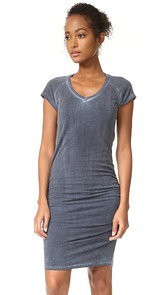 SUNDRY V Neck Dress