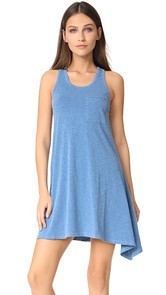 SUNDRY Asymmetric Tank Dress