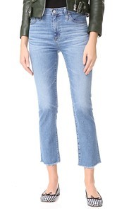 AG The Isabelle High Rise Straight Jeans