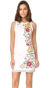 alice + olivia Nat Embroidered Dress