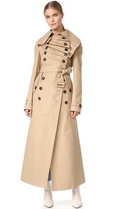 A.W.A.K.E. Long Trench Coat Awake