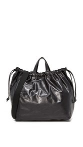 Clare V. Drawstring Tote