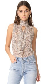 Haute Hippie Out Of Touch Blouse