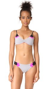 L*Space Haley Blocked Bikini Top