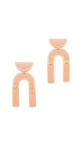 Madewell Half Drop Statement Earrings