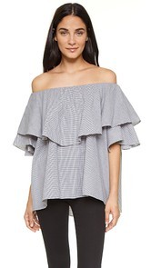 MLM LABEL Maison Off Shoulder Top