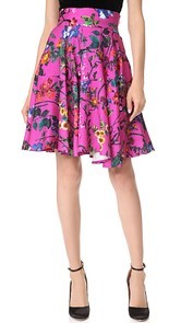 Monique Lhuillier Flared Skirt