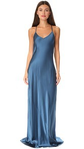 Olivia von Halle Perminova Teal Gown