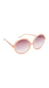 No. 21 Oversized Round Sunglasses