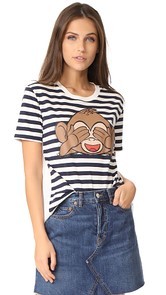 Paul &amp; Joe Sister x Emoji Movie Monkey T-Shirt