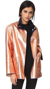 Opening Ceremony Faux Fur Reversible Culver Coat