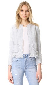 Rebecca Taylor Slub Suiting Jacket