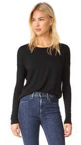 Rag &amp; Bone/JEAN Hudson Long Sleeve Tee