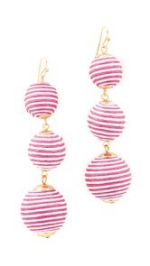 Shashi Marie Striped Earrings