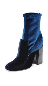 Sigerson Morrison Joanna II Velvet Booties