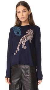 Yigal Azrouel Leopard Sweater