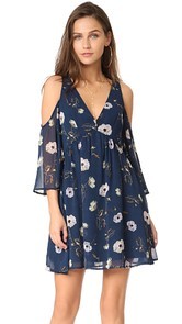 BB Dakota Rylie Camellia Chiffon Dress