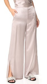 Fleur du Mal Pants with Side Buttons