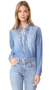Splendid Indigo Blouse
