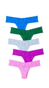 Hanky Panky Petite Low Rise Thong 5-Pack