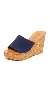 K. Jacques Timor Wedge Sandals