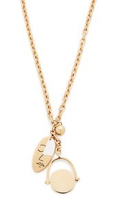 Madewell Oversized Charm Lariat Necklace