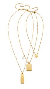 Madewell Multi Layer Pendant Necklace