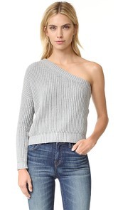 MLM LABEL Asymetrical Knit Top
