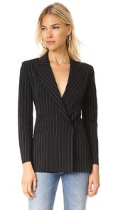 Norma Kamali Double Breasted Blazer