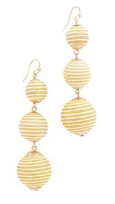 Shashi Marie Striped Earrings