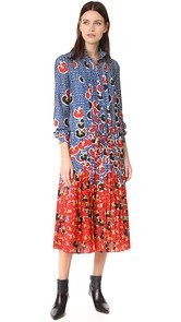 Stella Jean Long Sleeve Dress