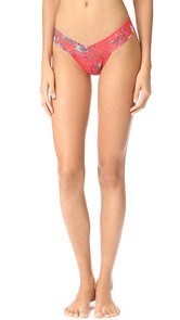 Hanky Panky Fiery Floral Low Rise Thong