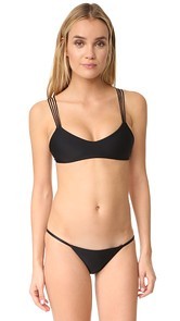 MIKOH Palm Beach String V Back Top