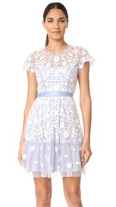 Needle &amp; Thread Tulle Meadow Dress