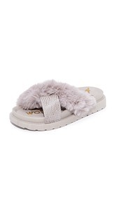 Sam Edelman Bianca Faux Fur Sandals