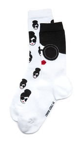 alice + olivia Stace Face Sock 2 Pack